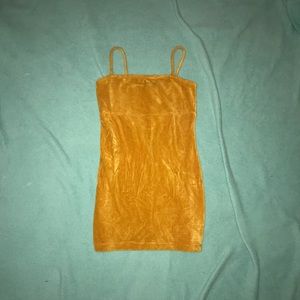 velvet mini dress